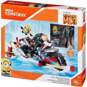 Mega Construx Despicable Me 3 Gru's Water Motorbike.